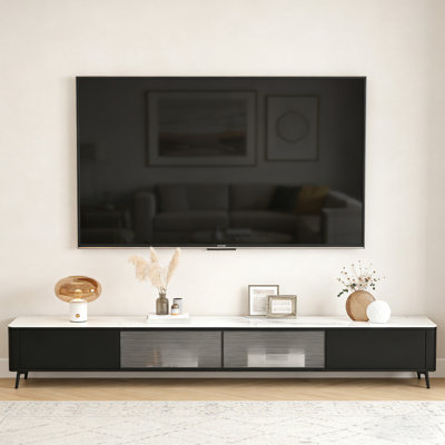 Meuble télé léger avec rangement de luxe