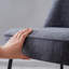 Tabouret de bar rembourré en tissu Kalleigh-375582090