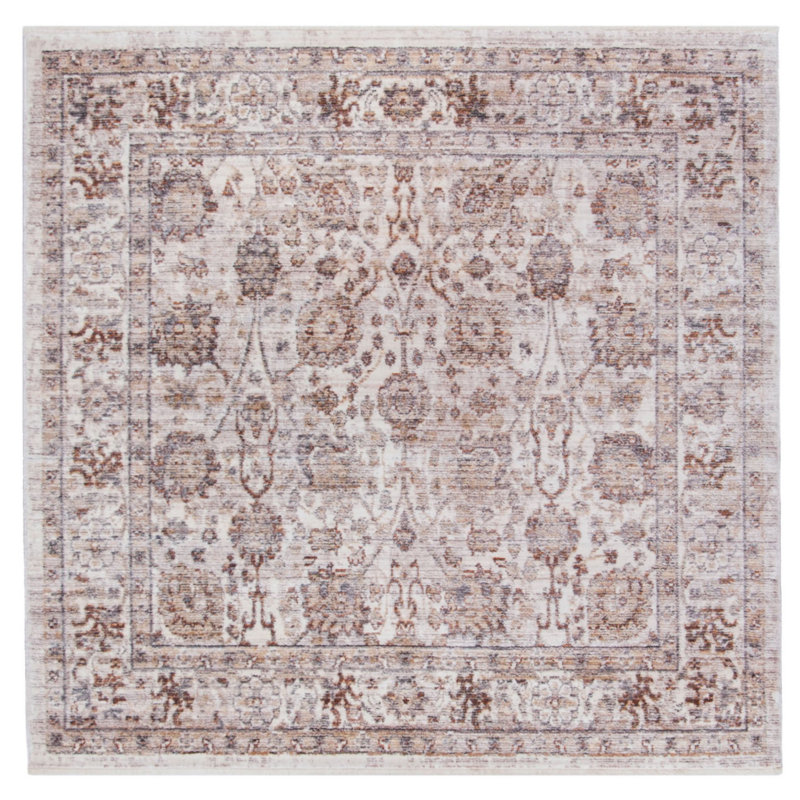 Tapis performance oriental Illusion, Carré 4 pi