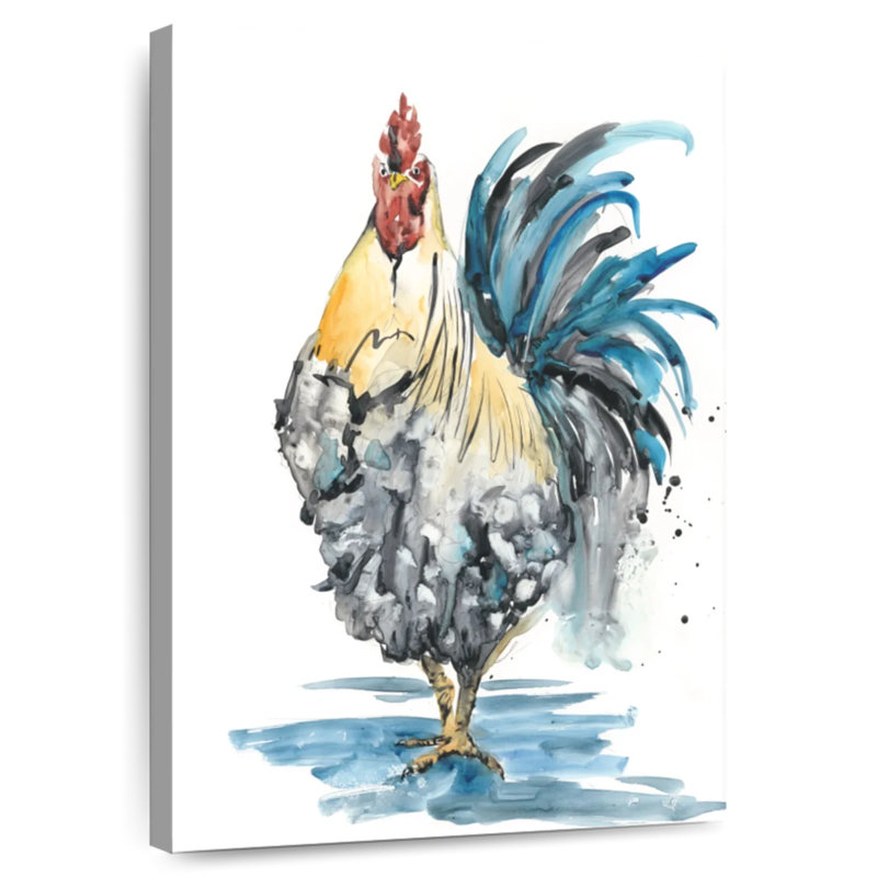 Brampt Rooster Splash II, 24" H x 16" W