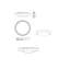 Alina Simple Circle Flush Mount-63328652-63334103