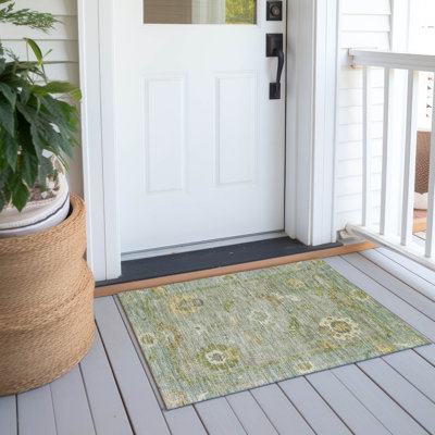Tapis intérieur / extérieur lavable à la machine Kaczor ACN2229 Global
