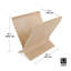 Solid Wood Free Standing Magazine Rack-789262857