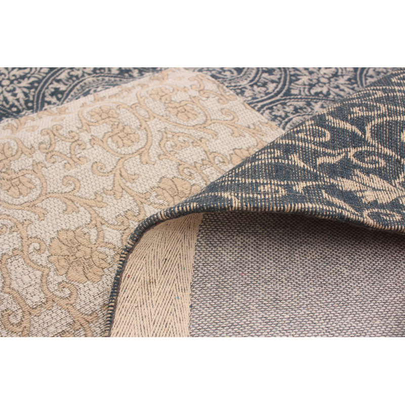 Helaine Chenille Geometric Indoor Rug