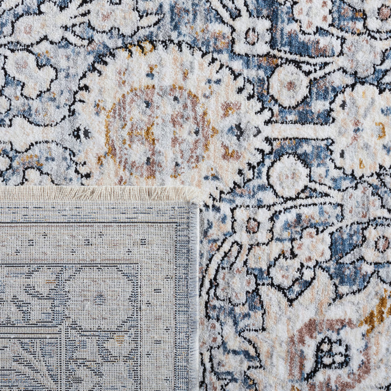 Gefell 600 Performance Oriental Rug, Square 6'