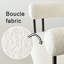 Orren Ellis Modern Bouclé Upholstered Counter Height Bar Stools With ...