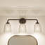 Ensemble de salle de bain 4 pièces noir mat