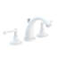 Amisa Widespread Bathroom Faucet with Drain Assembly-40525563