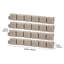 15.5cm H x 119cm W Polyethylene Plastic Lawn Edging-2100161811
