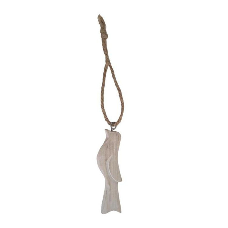 Ornement suspendu en bois