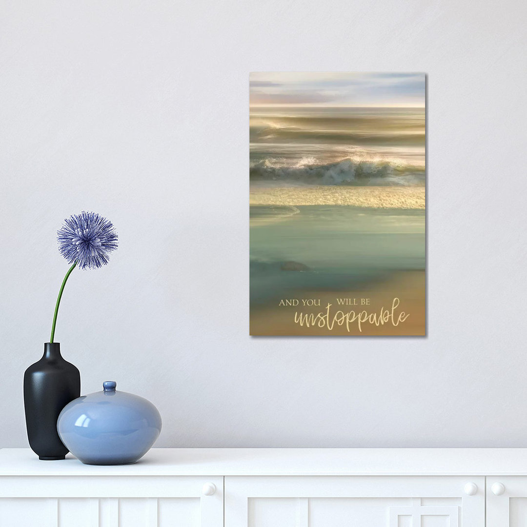 You Will Be Unstoppable by Mike Calascibetta - Print on Canvas