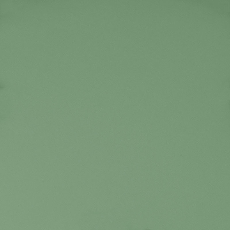 Square Two Drawer Round Leg Game Table In Matte Green Lacquer With Matte White Lacquer Edging