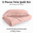 Embossed Microfiber Bedspread Set – All Seasoned Modern and Lightweight Bedding Set with Shams-122058474-122584921