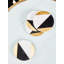 Marble Round 4 Piece Coaster Set