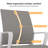 Minimalist Modern Office Chair – Metal Frame, Soft & Comfortable, Home & Office Use, Multiple Colors Available