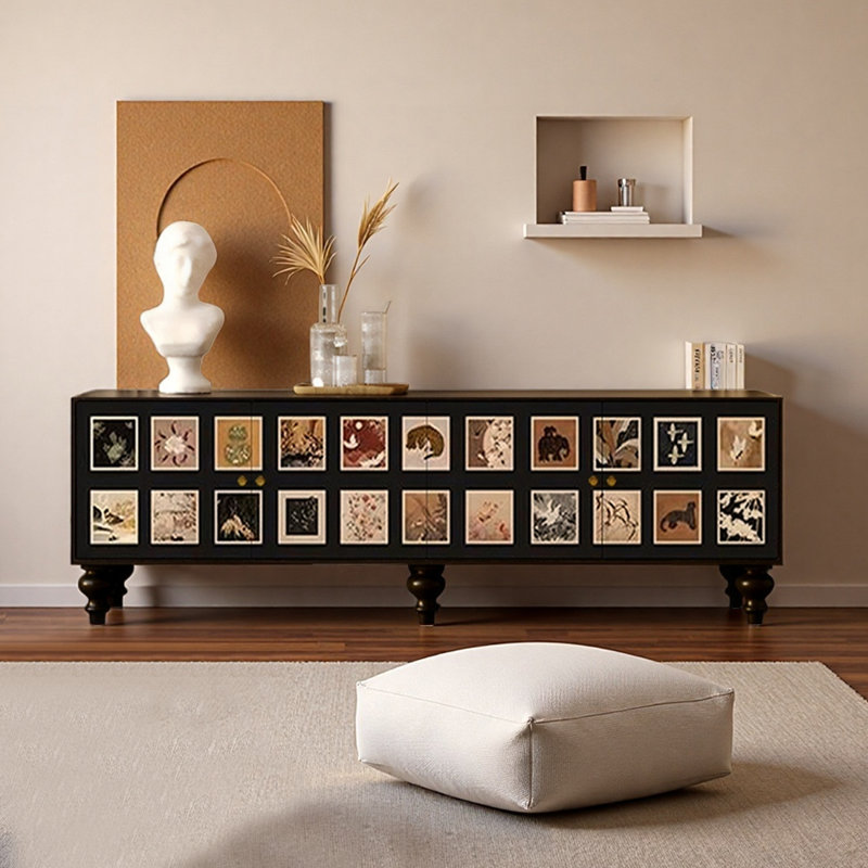 Meuble télé Modern, H 21,65 po x L 70,86 po x l 15,75 po