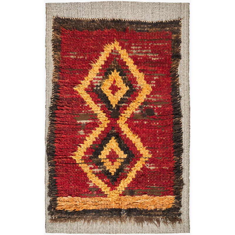 Antique One of a Kind One-of-a-Kind 3'5" x 5'6" Area Rug