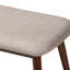 Polyester Upholstered Bench