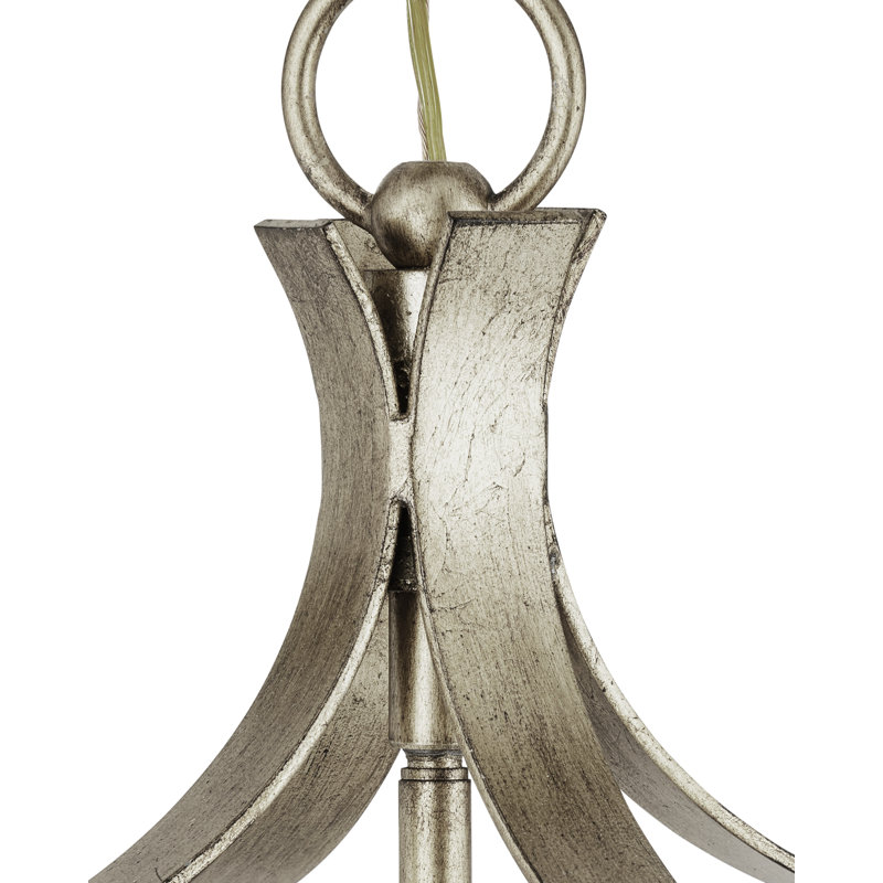 Coronet 4 Light Lantern, Champagne