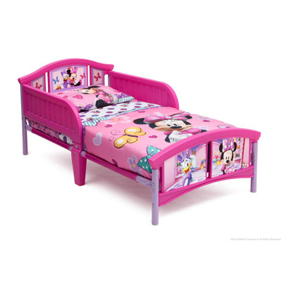 Minnie Mouse Plastic Toddler Bed by Delta Children