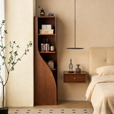 Armoire de coin 62,99 po H Wave