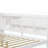 Wooden L-Shape Daybed With Seven Storage Cabinets And Two Storage Drawers, Multi-Functional Bed With Study Desk And Built-In Bookshelf, White-2060093959-2060093956