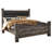 Meila Vegan Leather Four Poster Bed-1027142585