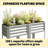 Outdoor Elevated Planter Box,Raised Garden Bed-2081090422
