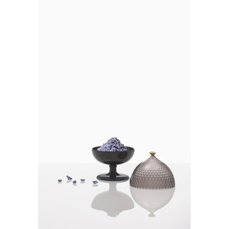 Pumo Decorative Box, Smoke/Black