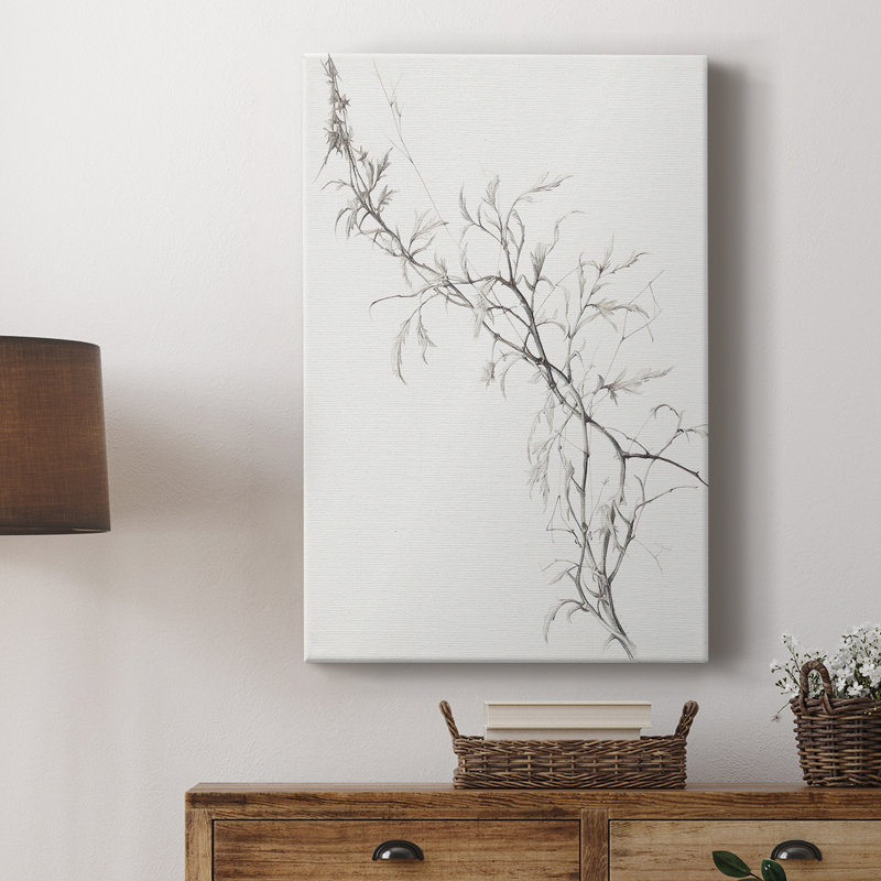 Imprimé floral rétro XXI - galerie Cavas, H 48 po x l 32 po