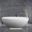 65.2'' x 29.7'' Freestanding Soaking Solid Surface Bathtub
