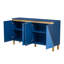 Console Farmhouse avec 4 portes et tablettes réglables-1152629458