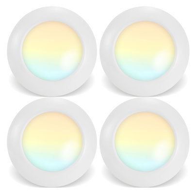 7.48" Selectable CCT New Construction IC LED Recessed Lighting Kit