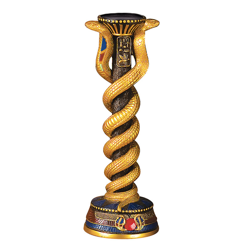 Resin Tabletop Candlestick