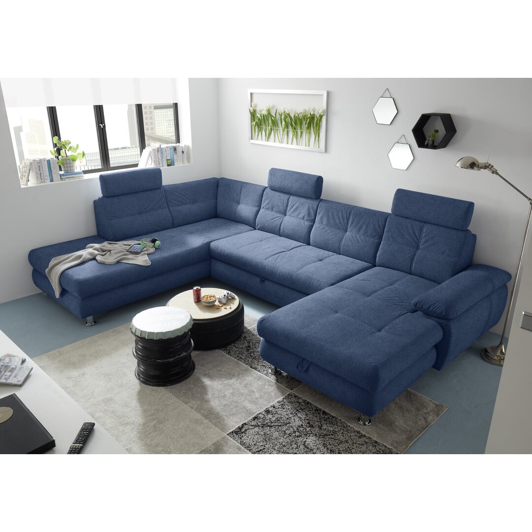 Ecksofa Desborough mit Bettfunktion