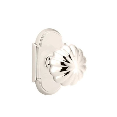 Emtek Passage Interior Mortise Set w/ #8 Rosette & Melon Knob (LH)
