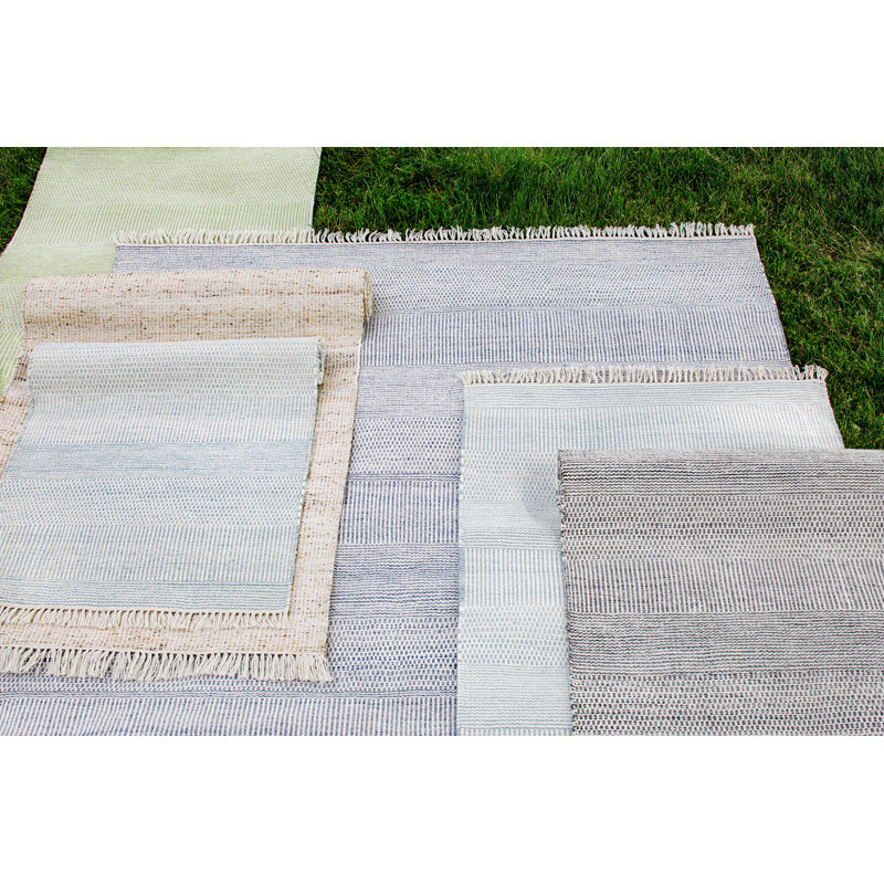 Biscotti Handmade Flatweave Beige Indoor / Outdoor Area Rug, Runner 2'6" x 8'