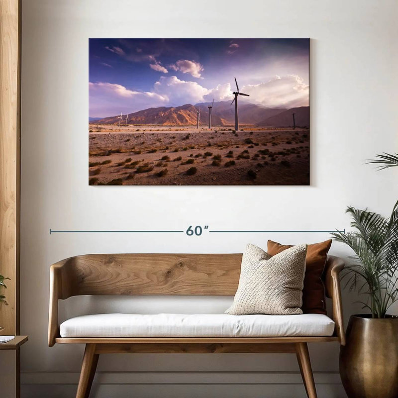 Lilie California Windmills, 30" H x 45" W