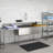 102 " L Drop-In Triple Bowl Stainless Steel Kitchen Sink
