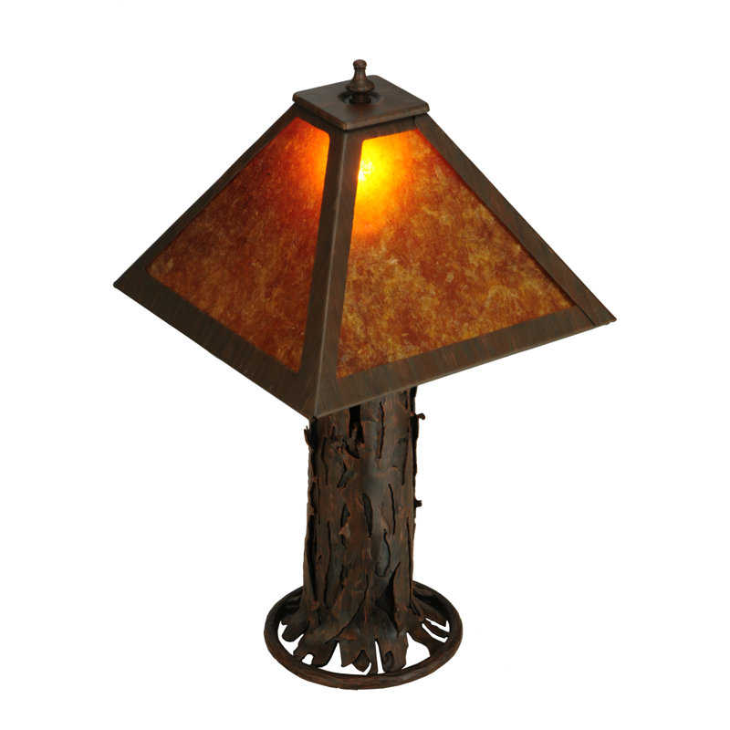 Rustic Lodge Table Lamp