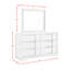 Ensemble commode et miroir Stubbs