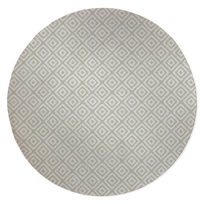 Ikat Grunge Slate Kids Play Mat