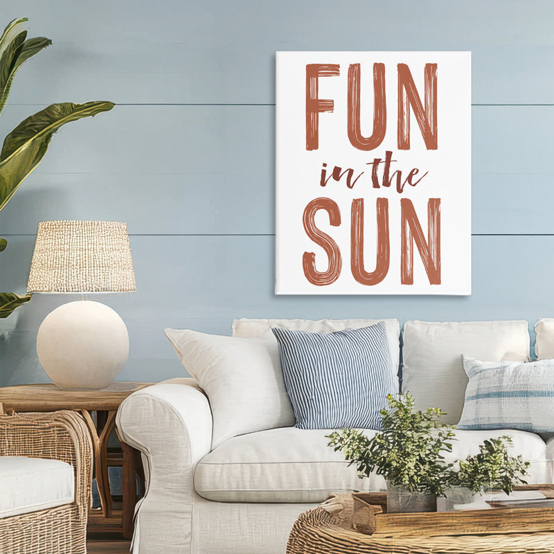 Sentiment d'été sur toile Sun, H 30 po x l 24 po
