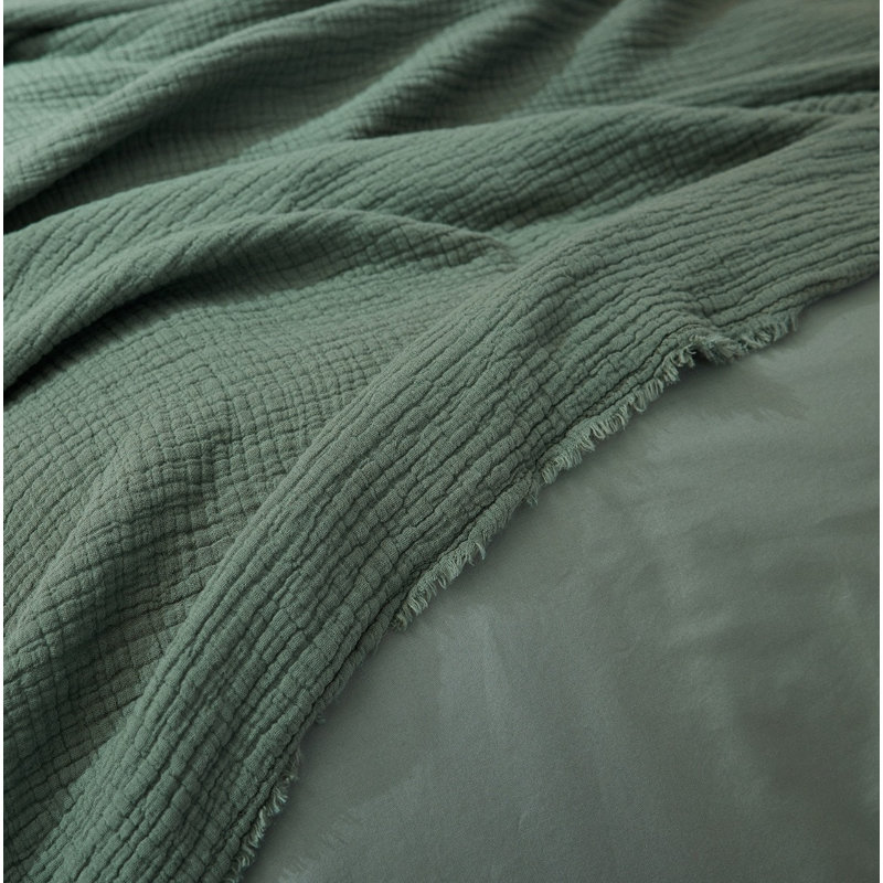 Topanga Matelasse Blanket, Queen, Juniper