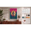 Astronaut in Cosmic Burst Retro - Wrapped Canvas-1903305610-1903305620