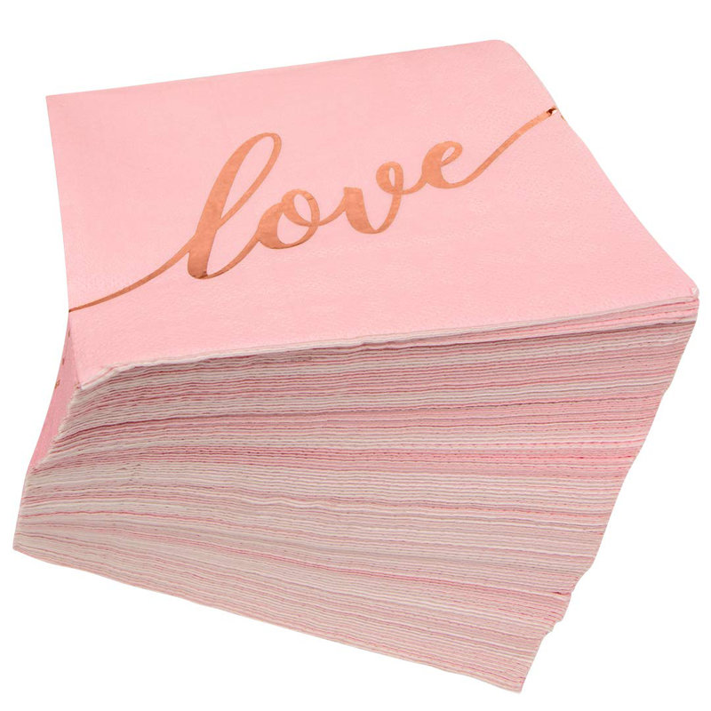 Serviettes en papier de cocktail
