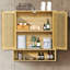 Allizon Bamboo Bathroom Cabinet