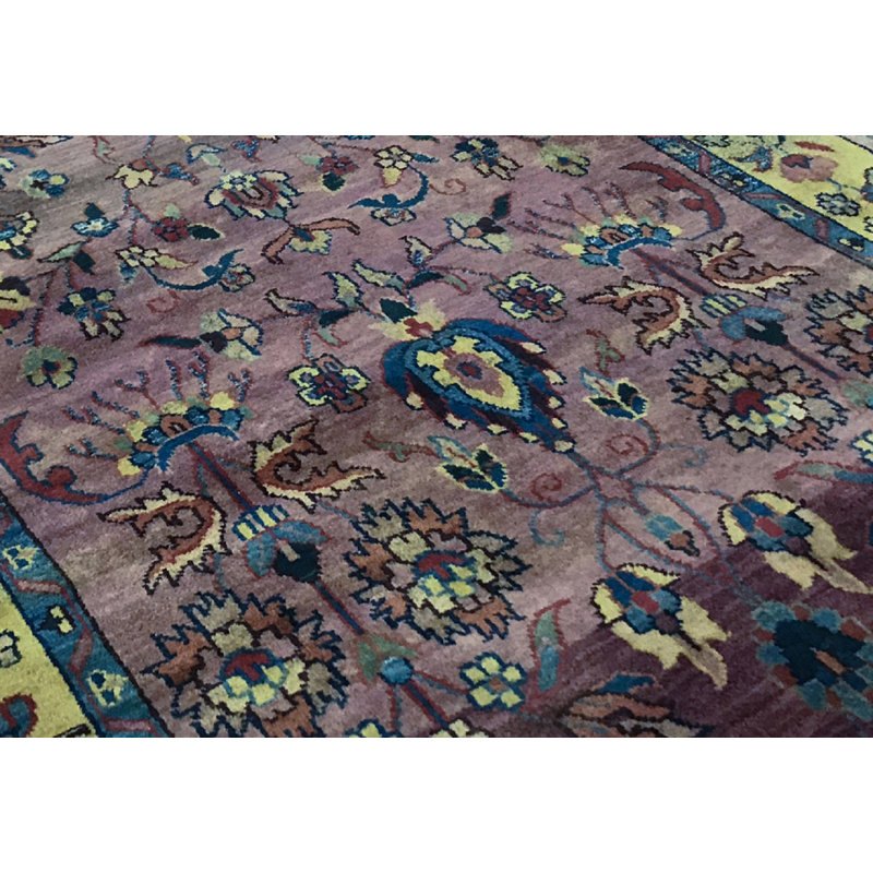 Hand-Knotted High-Quality Rose Area Rug