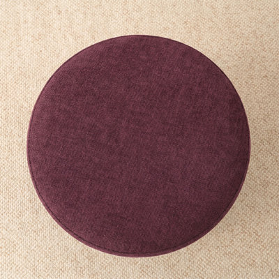 18.5" Wide Round Swivel Ottoman