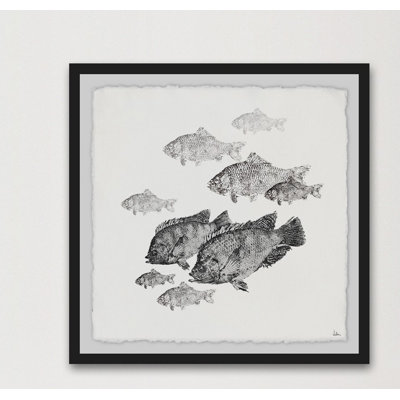 «Seasons by the Sea» par Julia Posokhova - reproduction d'art sur papier encadrée